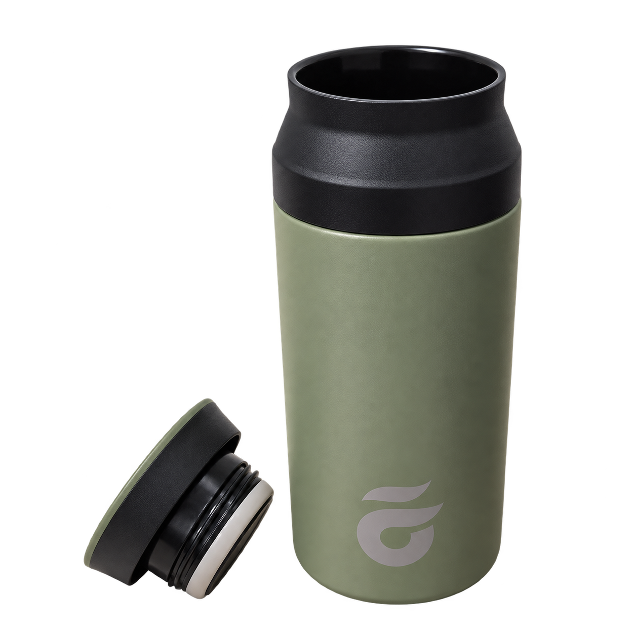 Coffee Flask - Khaki - 01