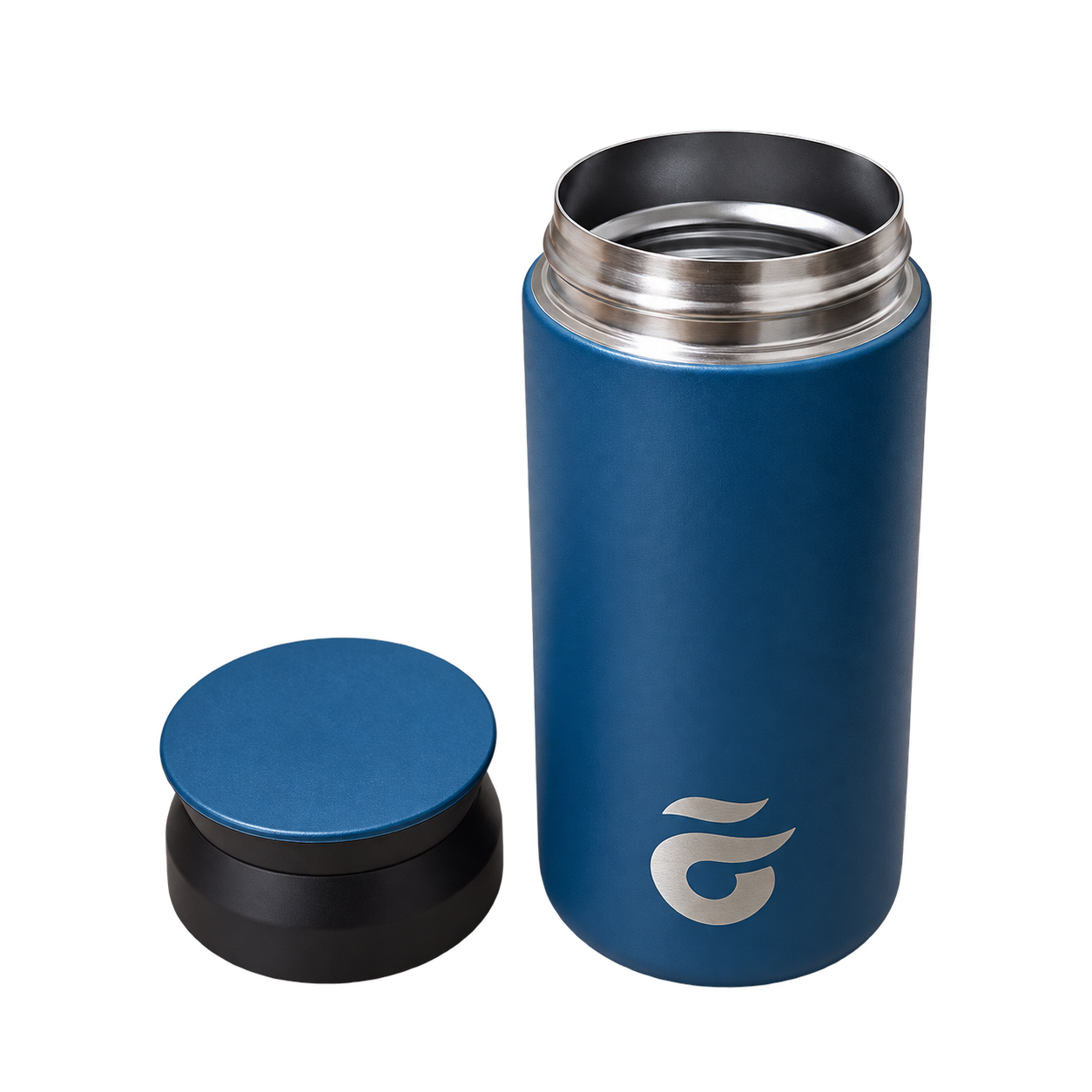 Coffee Flask - Teal Blue - 02